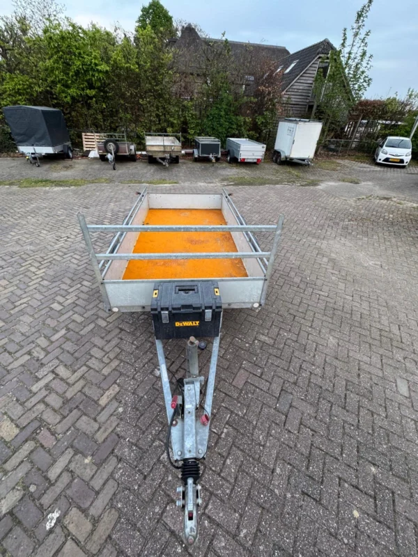 Aanhangwagen dubbelasser