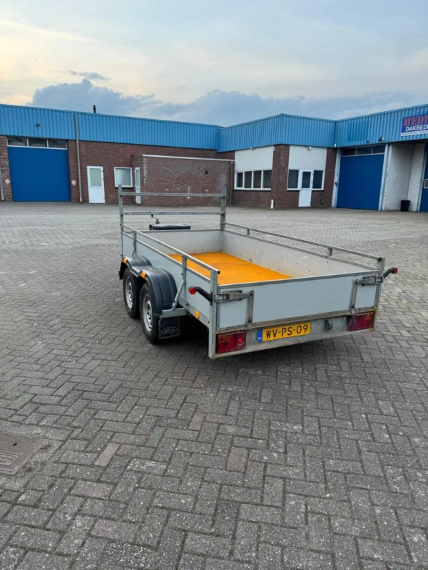 Aanhangwagen dubbelasser huren toolsswap