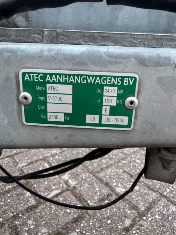 Aanhangwagen dubbelasser huren toolswap